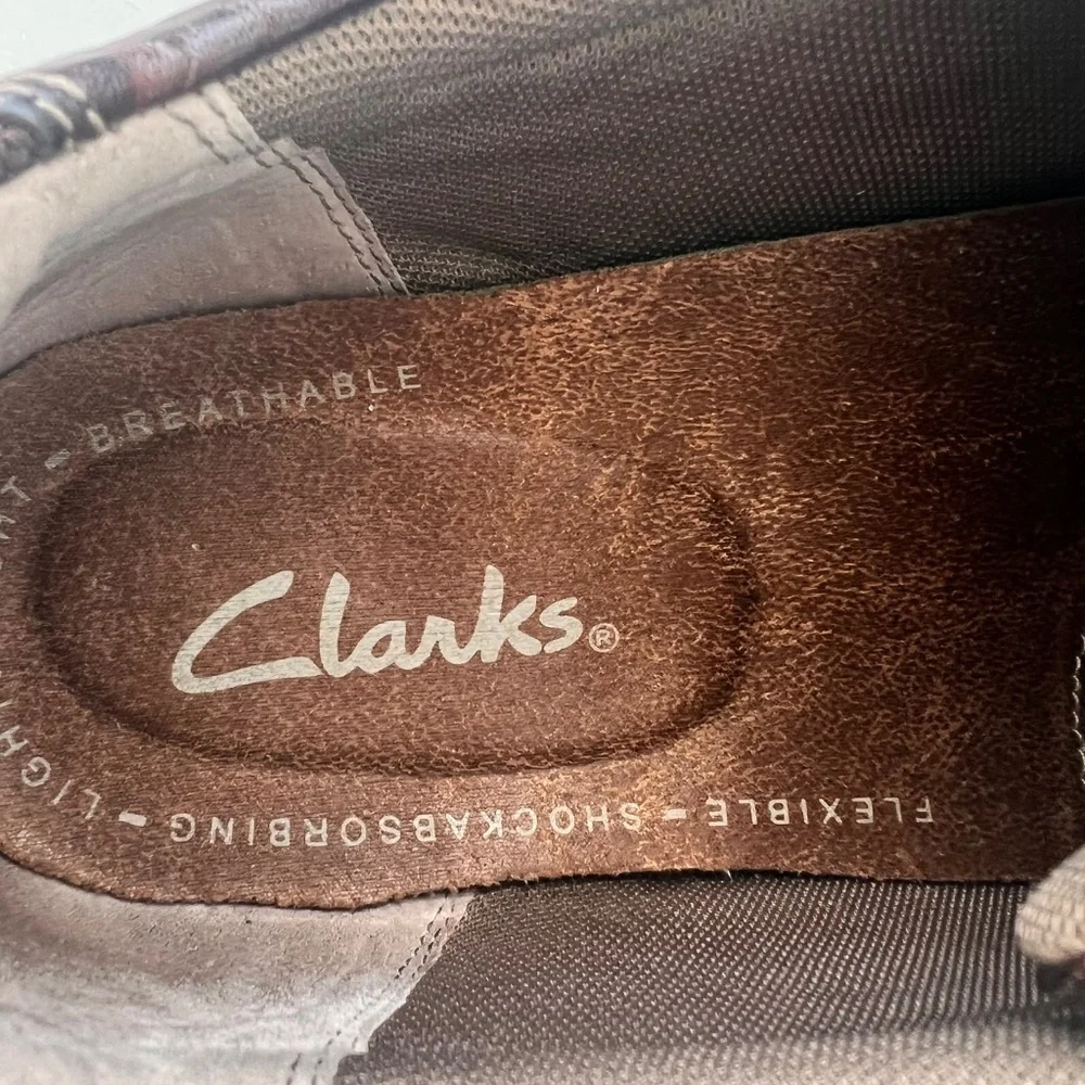 Clarks Men's Cotrell Walk Oxford Size 13m Tobacco Color